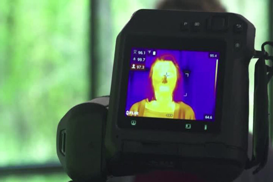 Amazon uses thermal cameras