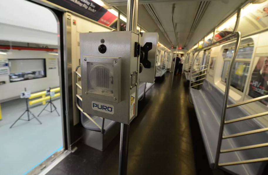 nyc disinfectionof trams